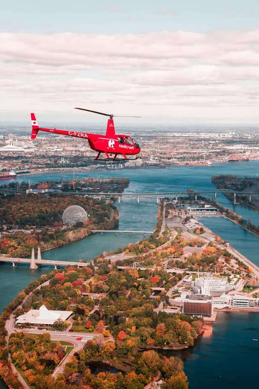 Montreal: Formula 1 Experience Helicopter Flight - Checking in at the Helicraft flight school