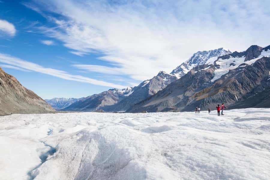 Mount Cook: 3 Hour Heli Hike to the Tasman Glacier - Two hours walking across uneven ice