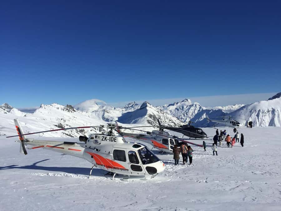 Mount Cook: 50-Minute Aoraki Scenic Helicopter Flight - Three glaciers, blue crevasses, and Lake Pukaki