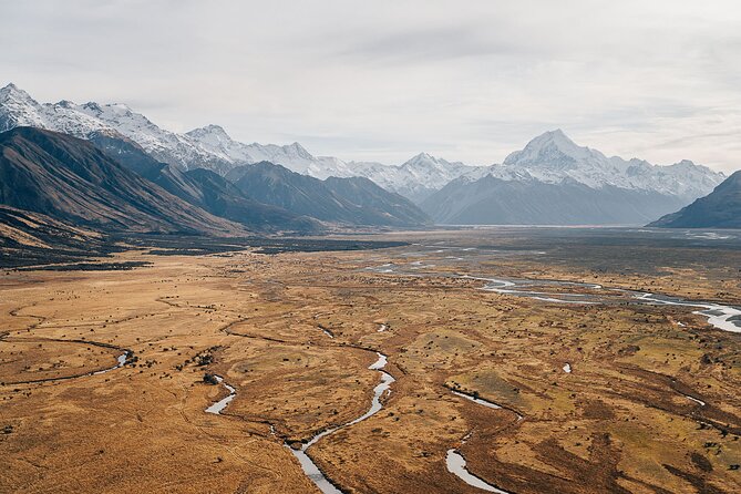 Mount Cook Alpine Explorer Helicopter Flight with Alpine Landing - Returning over the Tasman Valley