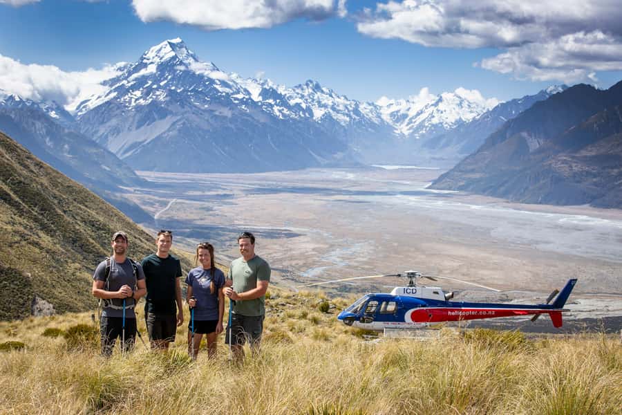 Mount Cook: Glentanner High Country Heli Hike - Walking seven kilometres through high-country history