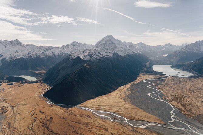 Mount Cook Scenic 35 Minute Helicopter Flight - The lower Tasman Glacier from above