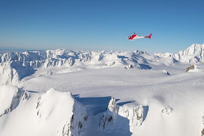 Mount Cook Spectacular Helicopter Flight from Fox Glacier - What the snow landing adds