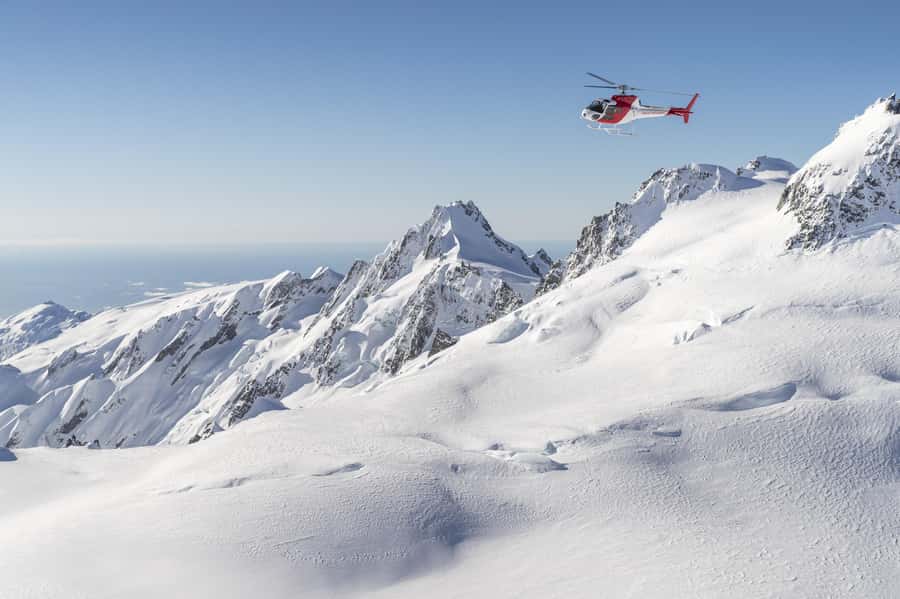 Mount Cook: Tasman Glacier and West Coast Helicopter Flight - From Bowen Drive to the Tasman Glacier