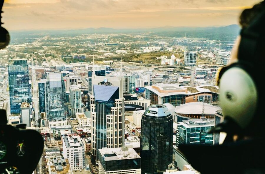 Nashville: Downtown Helicopter Experience - Nissan Stadium and Fort Negley