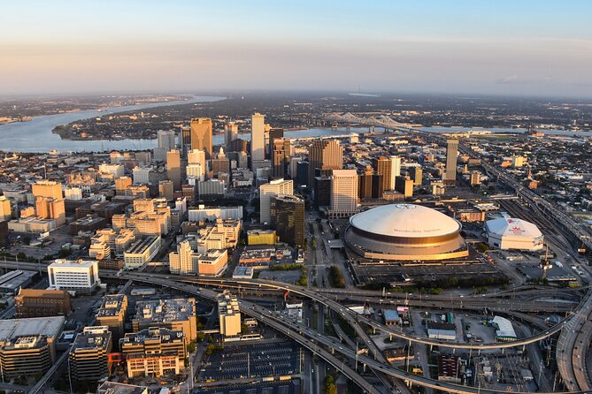 New Orleans Helicopter City Tour - City Park and the final aerial sweep