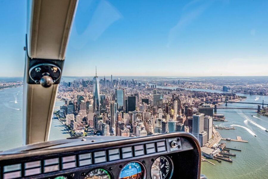 New York City: Manhattan Helicopter Tour - What changes on the 18 to 20 minute flight