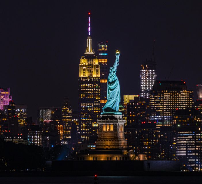 New York City Night Skyline Tour by Helicopter - The skyline route, from harbor icons to Midtown towers