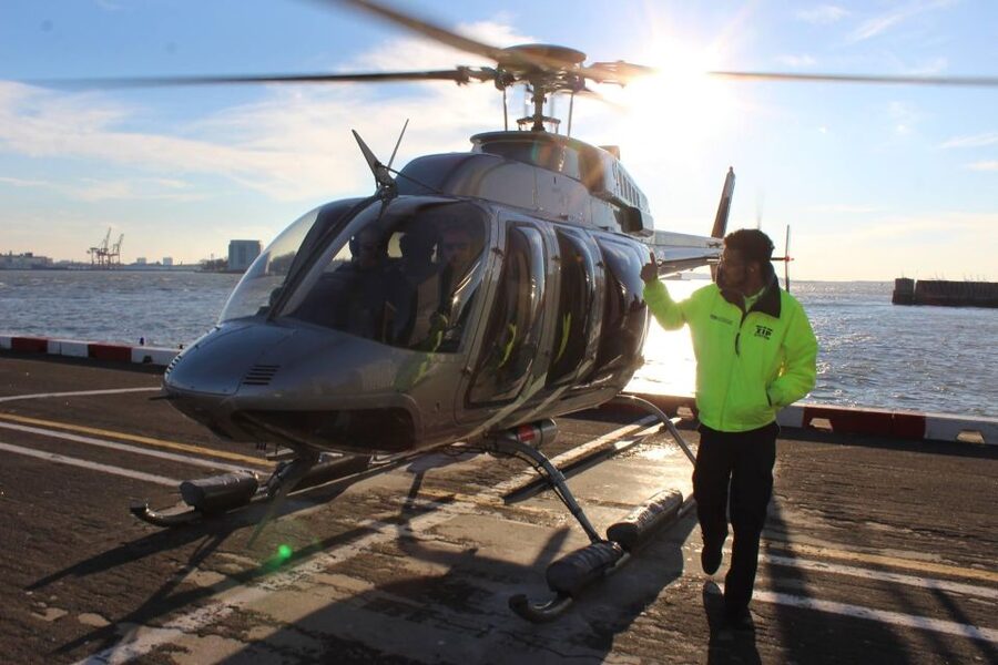 New York City Night Skyline Tour by Helicopter - What the helicopter cabin adds