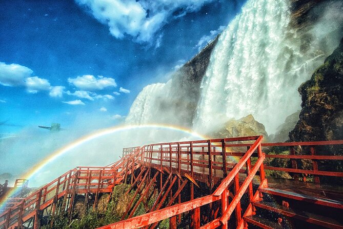 NF USA - Luxury Helicopter Tour with Maid of the Mist & Lunch - The Observation Tower gives you another angle