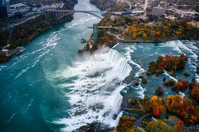 NF USA - Luxury Helicopter Tour with Maid of the Mist & Lunch - Cave of the Winds and the Hurricane Deck