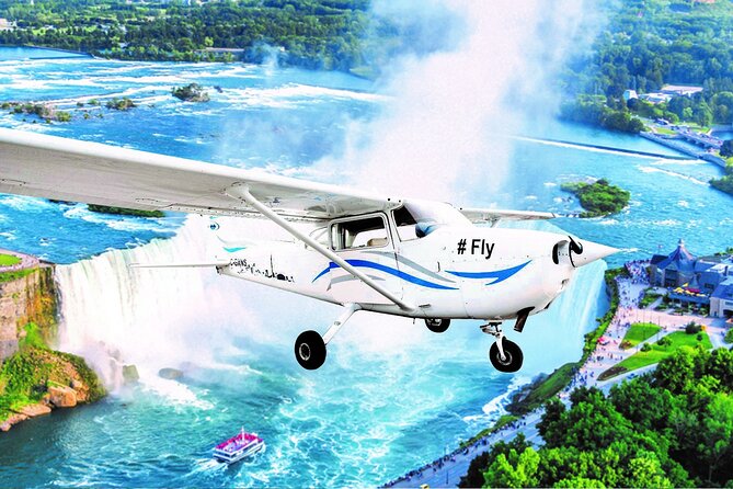 Niagara Falls Breathtaking Aerial Tour on Plane with iflyTOTO - Seeing Niagara Falls as a Complete Water System