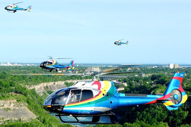 Niagara Falls Canada Helicopter Tour - The route from American Falls to Horseshoe Falls