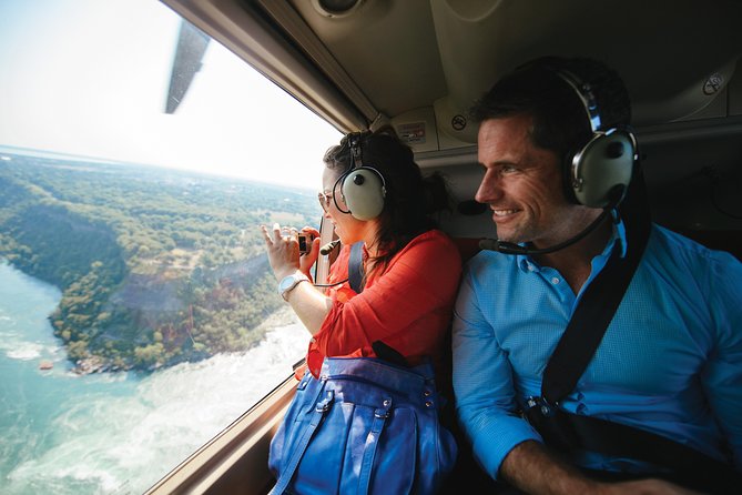 Niagara Falls Canada Helicopter Tour - Whirlpool Rapids and the river’s hidden motion