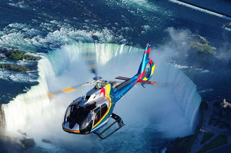 Niagara Falls, Canada: Scenic Helicopter Flight - From the Whirlpool to the Rainbow Bridge