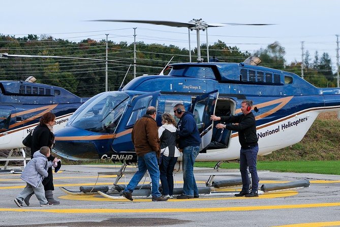 Niagara Falls Grand Helicopter Adventure - From Niagara District Airport to the falls