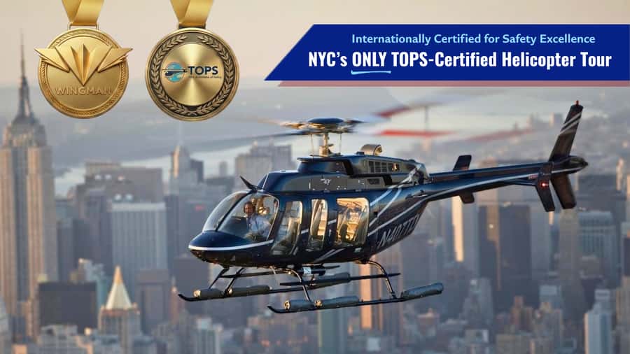 NYC: Manhattan Sightseeing Helicopter Tour - The view begins with the shape of Manhattan
