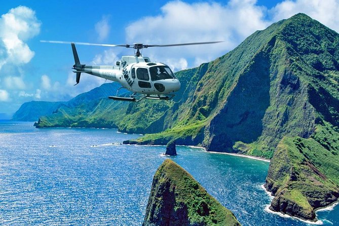 Oceanfront Landing 75-Minute Event Helicopter Tour - Leaving Kahului in a six-seat ASTAR