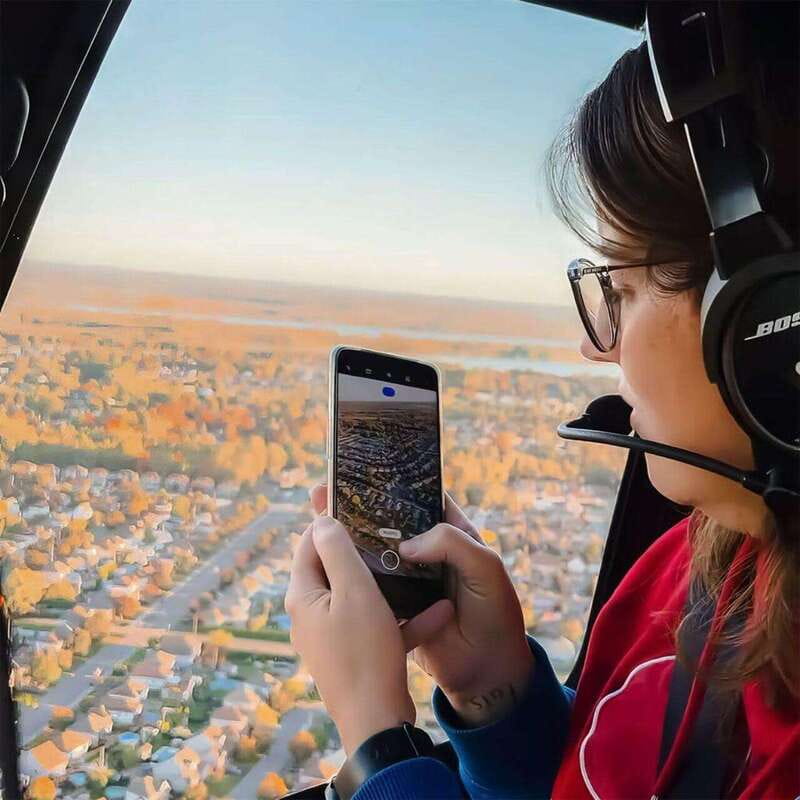 Ottawa: Helicopter Ride with Live Commentary - Crossing toward the Canadian Museum of History