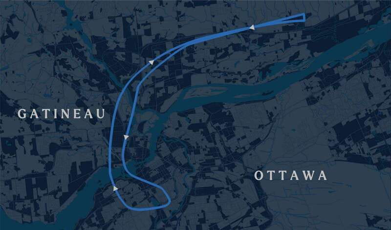 Ottawa: Helicopter Ride with Live Commentary - Château Laurier and the Rideau Canal
