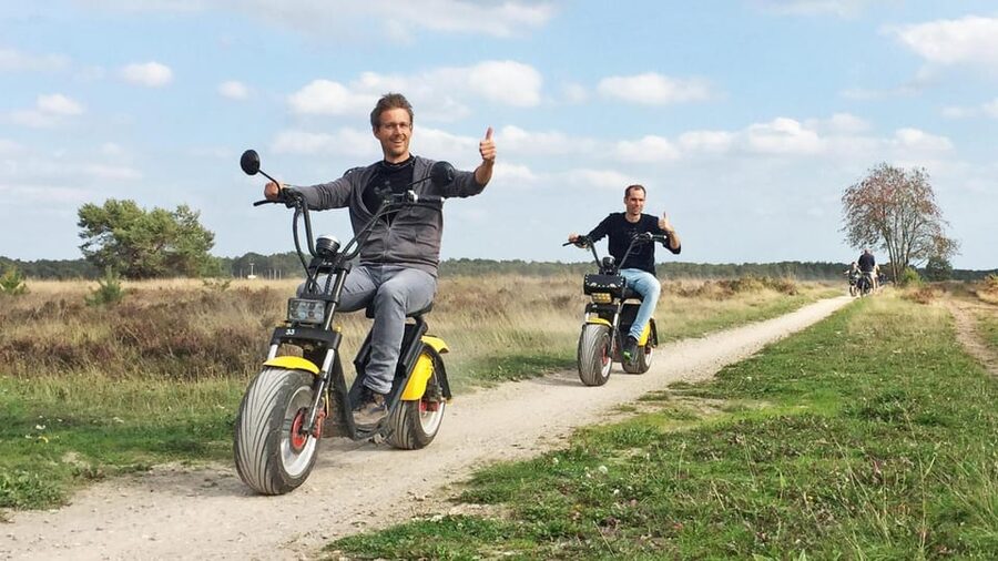 Otterlo: E-chopper rental - Why the fixed route matters