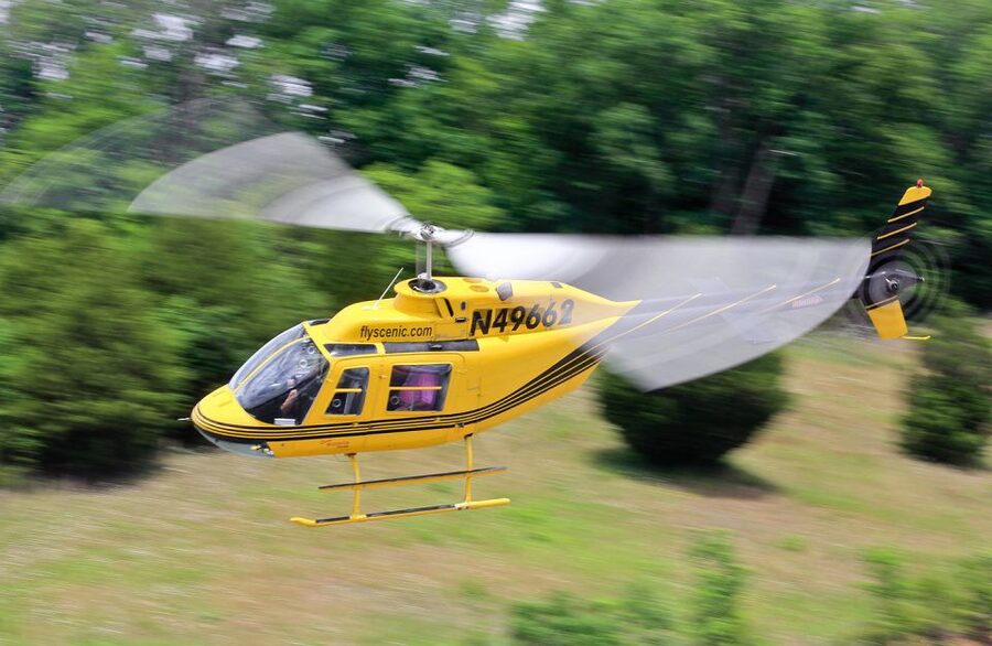 Pigeon Forge: Ridge Runner Helicopter Tour - Taking off from the Ridge Runner heliport