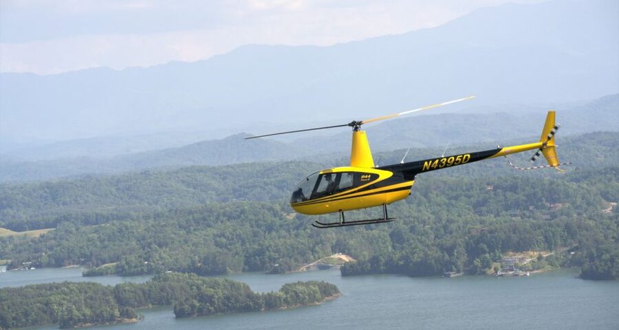Pigeon Forge: Smoky Mountain and Lake Helicopter Trip - From the French Broad River to Douglas Dam