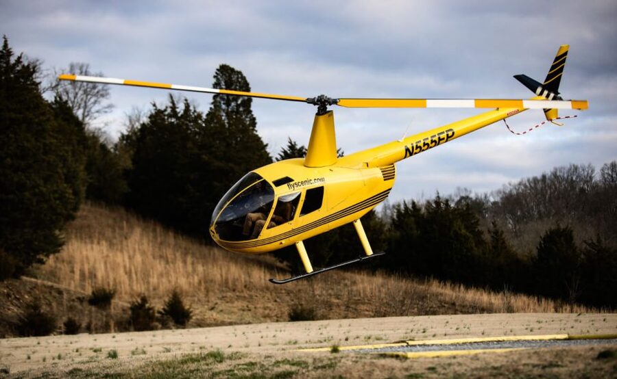 Pigeon Forge: Wears Valley Helicopter Tour - Reaching Cove Mountain at the park boundary