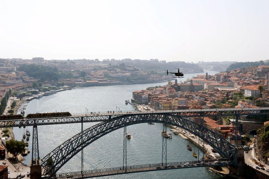 Porto’s Panoramic Helicopter Flight 10 Minutes - What the flight feels like in only 10 minutes
