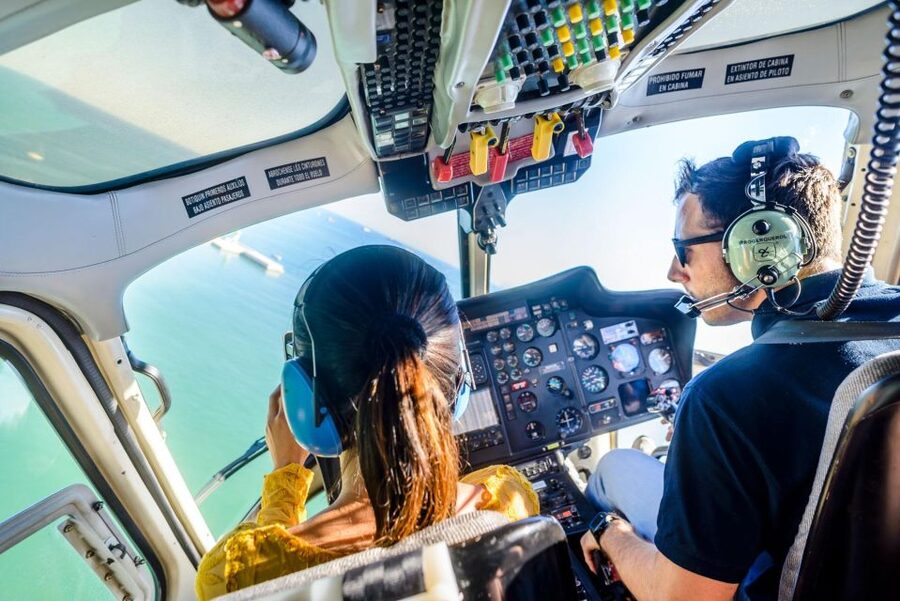 Porto’s Panoramic Helicopter Flight 10 Minutes - A three-seat helicopter makes a difference