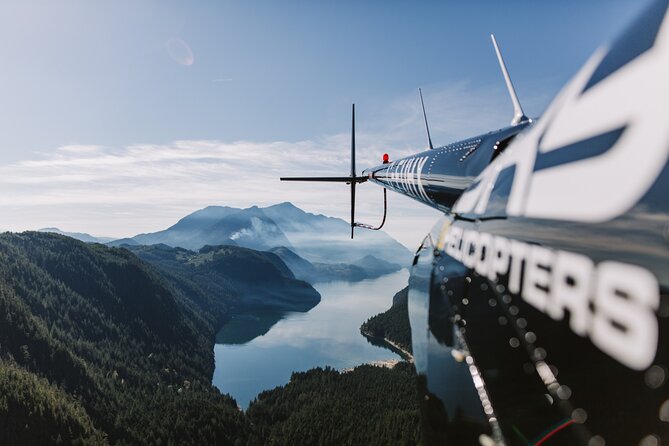 Pre/Post Cruise Helicopter BC Backcountry Tours with Hotel Pickup - From Downtown Vancouver to the Pitt Meadows Hangar