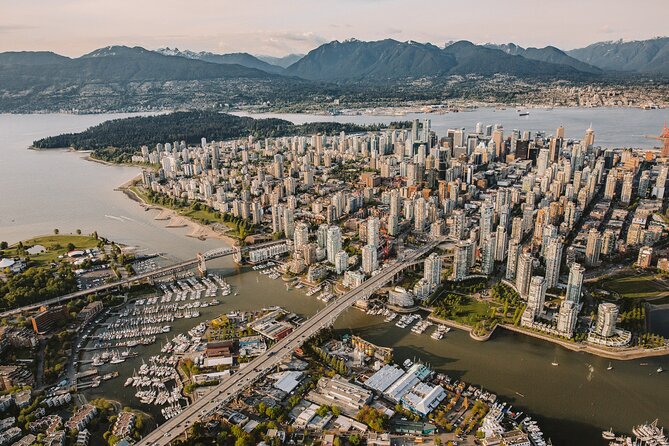 Pre/Post Cruise Helicopter Vancouver City Tour with Hotel Pickup - Stanley Park from a very different angle
