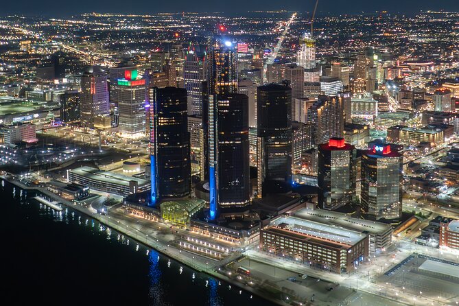 Private Downtown Detroit Helicopter Ride - Seeing Detroit from 11745 Conner Street