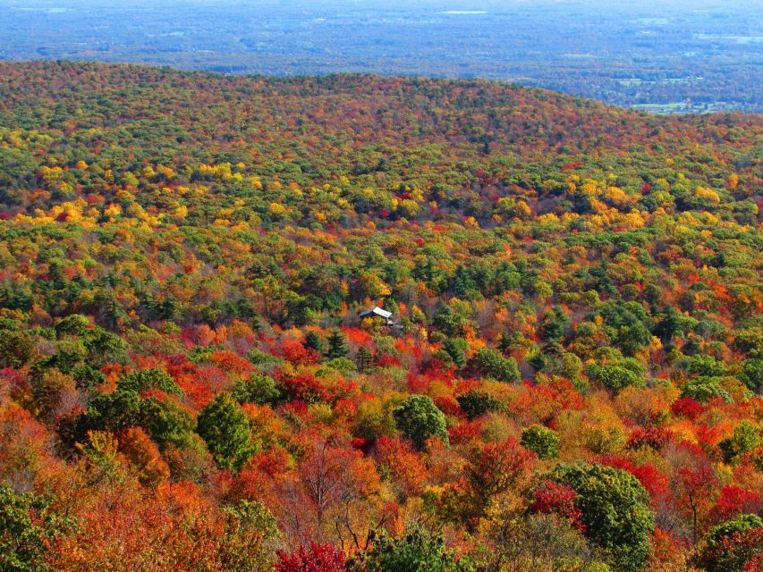 Private Fall Foliage Helicopter Tour of the Hudson Valley - The Tappan Zee Bridge and the Hudson River