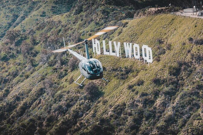 Private Helicopter Ride to Hollywood Sign - The Departure Point in Burbank