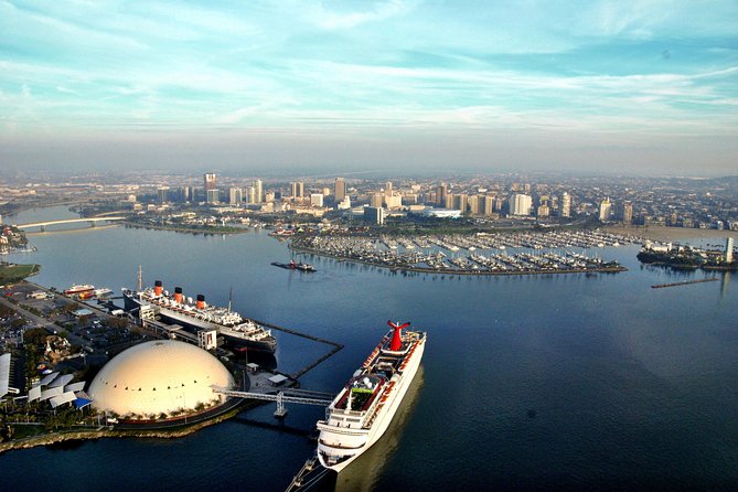Private Helicopter Tour over Long Beach: See Catalina, Queen Mary - Taking off from Airflite Way