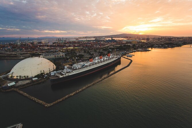 Private Helicopter Tour over Long Beach: See Catalina, Queen Mary - Shoreline Village and downtown Long Beach