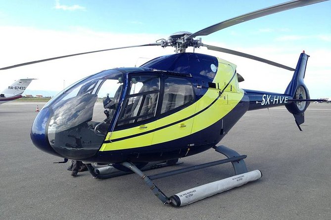 Private Helicopter Transfer from Mykonos to Santorini - Landing in Santorini and Reaching Your Hotel