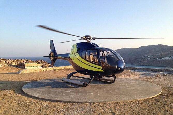 Private Helicopter Transfer from Santorini to Mykonos - Why timing matters on an island trip