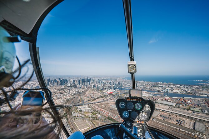 Private Melbourne Skyline Helicopter Ride - Rod Laver Arena and Melbourne Park