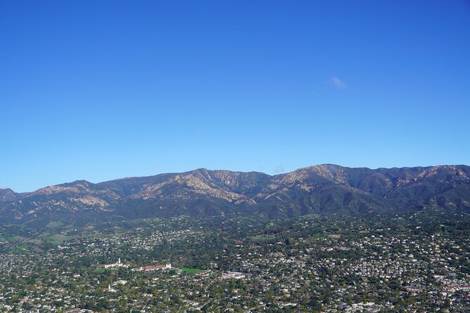 Private Mountain and City Helicopter Flight Santa Barbara - From Goleta to Santa Barbara’s Coast