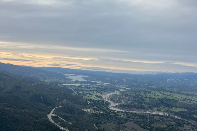 Private Mountain and City Helicopter Flight Santa Barbara - Cachuma Lake as the Inland Highlight