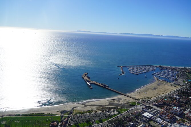 Private Mountain and City Helicopter Flight Santa Barbara - Climbing Through the Ynez Mountains