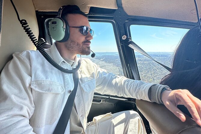 Private New York City Helicopter Tour for Couples from Westchester - Reading New York from above