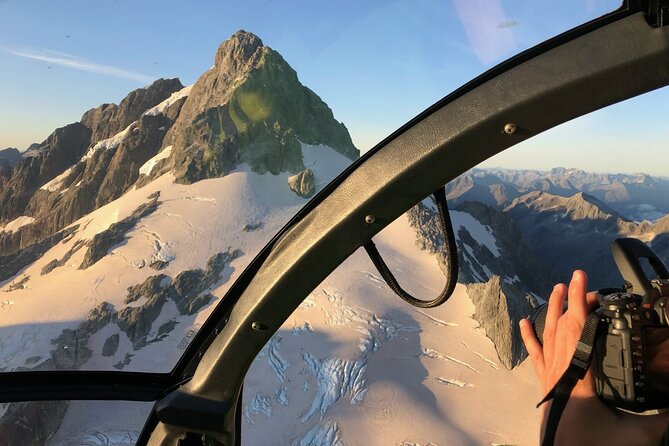 Queenstown Helicopter Tour: Glacier Landing and Scenic Views - Leaving Queenstown Over Lake and Peaks