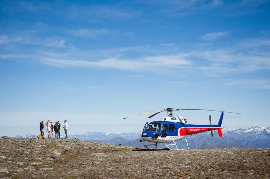 Queenstown: Helicopter & Wine Tasting Tour - Gibbston Valley Winery and the underground wine cave