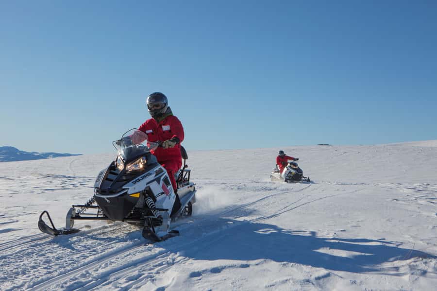 Queenstown: Snowmobiling Experience with Helicopter Flight - The views from the air and from the snow