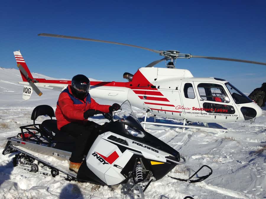 Queenstown: Snowmobiling Experience with Helicopter Flight - Weather can change the entire plan
