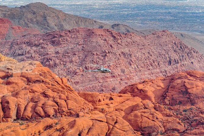 Red Rock Canyon Helicopter Air-Only Tour in Las Vegas - The Las Vegas Strip from above
