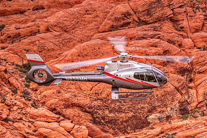 Red Rock Canyon Helicopter Tour with Landing and Champagne Toast - Key points to know before booking